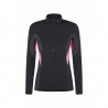 Montura RUN SOFT ZIP MAGLIA WOMAN NERO/ROSA SUGAR 