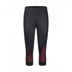 Montura RUN VIPER 3/4 PANTS WOMAN nero/rosa sugar fluo