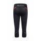 Montura RUN VIPER 3/4 PANTS WOMAN nero/rosa sugar fluo