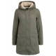 Patagonia Women's Insulated Prairie Dawn Parka industrial green w/industrial green