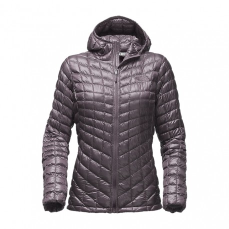 The North Face FELPA DONNA THERMOBALL® CON CAPPUCCIO RABBIT GREY