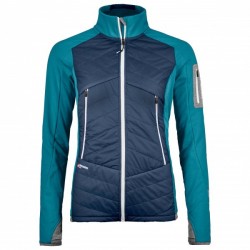 Ortovox SWISSWOOL PIZ ROSEG JACKET W aqua