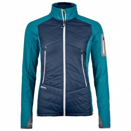 Ortovox SWISSWOOL PIZ ROSEG JACKET W aqua