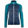 Ortovox SWISSWOOL PIZ ROSEG JACKET W aqua