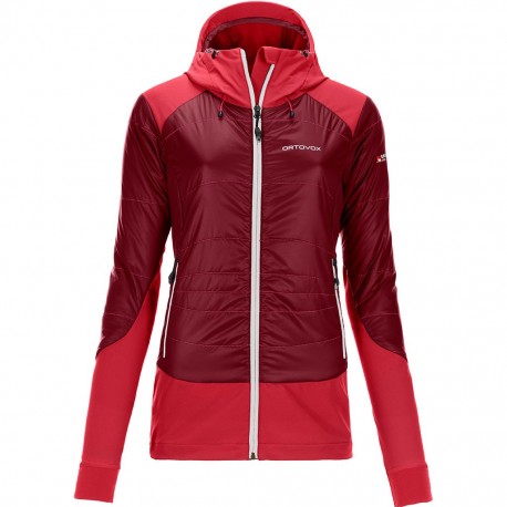 Ortovox SWISSWOOL PIZ PALÜ JACKET W DARK BLOOD