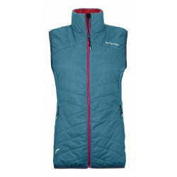 Ortovox DUFOUR VEST W SWISSWOOL LIGHT PURE AQUA