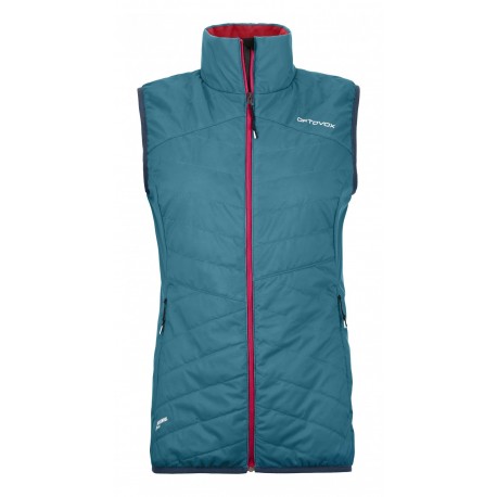 Ortovox DUFOUR VEST W SWISSWOOL LIGHT PURE AQUA