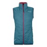 Ortovox DUFOUR VEST W SWISSWOOL LIGHT PURE AQUA