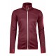 Ortovox FLEECE JACKET W MERINO FLEECE DARK BLOOD