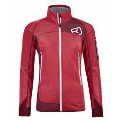 Ortovox FLEECE PLUS W JACKET W HOT CORAL 