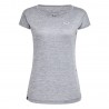 Salewa PUEZ MELANGE DRY'TON MAGLIETTA DONNA GREY QUIET SHADE MELANGE