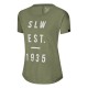 Salewa SELBY TEE - MAGLIA DONNA  OIL GREEN