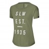 Salewa SELBY TEE - MAGLIA DONNA  OIL GREEN
