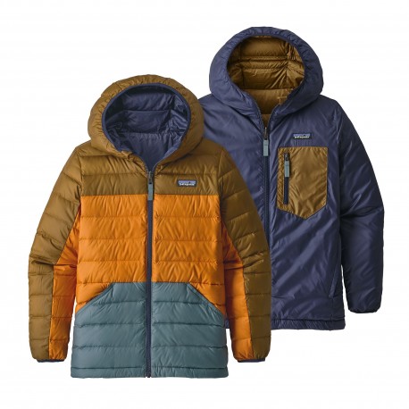 Patagonia Boys' Reversible Down Sweater Hoody 