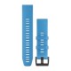 Garmin Cinturini per orologio QuickFit™ 22 Silicone blu ciano