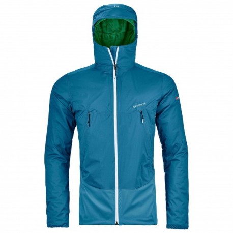 Ortovox 2L SWISSWOOL LEONE JACKET M BLUE SEA
