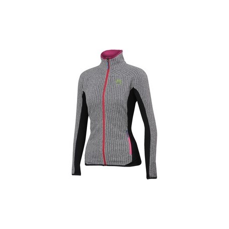Karpos ROCCHETTA W FLEECE LIGHT GREY/DARK GREY