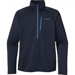 Patagonia MEN'S R1 FLEECE PULLOVER NAVY BLUE