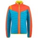 La Sportiva COMBIN DOWN JKT M TROPIC BLUE/PUMPKIN
