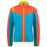 La Sportiva COMBIN DOWN JKT M TROPIC BLUE/PUMPKIN