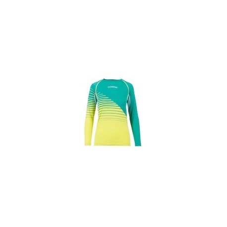 La Sportiva TUNE LONG SLEEVE W emerald/apple green