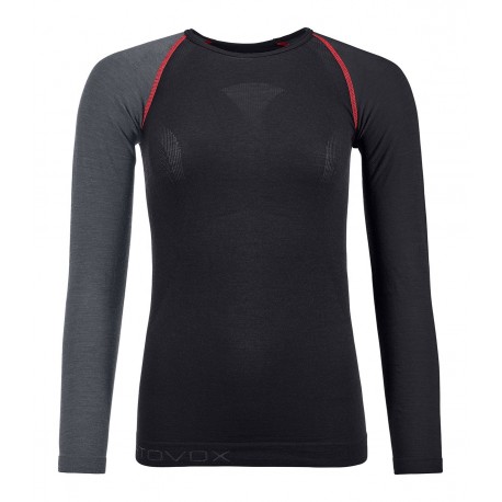 Ortovox 120 COMP LIGHT LONG SLEEVE W 120 MERINO COMPETITION LIGHT black raven