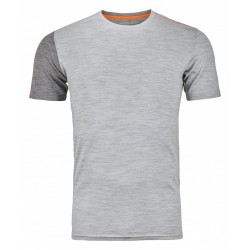 Ortovox 185 ROCK‘N‘WOOL SHORT SLEEVE M grey blend