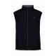 Rock Experience Gilet Quaid Softshell Uomo Nero e Arancione