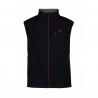 Rock Experience Gilet Quaid Softshell Uomo Nero e Arancione