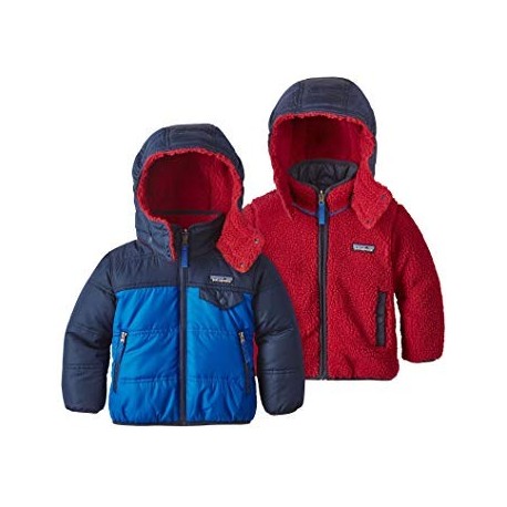 Patagonia Baby Reversible Tribbles Hoody Viking blue