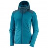 Mammut ELEVATE FZ MIDLAYER W DEEP LAGOON HEATHER