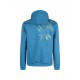 Montura HELGAFELL ZIP HOODY MAGLIA blu ottanio/giallo fluo