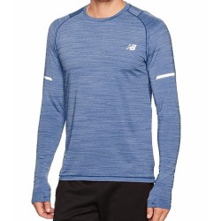 New Balance Seasonless Long Sleeve Team Royal Heather