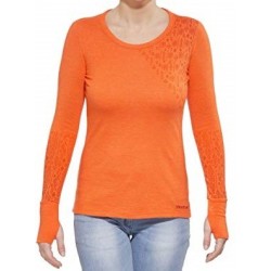 Marmot WOMEN'S KOURTNEY LS  ORANGE CORAL