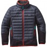 Patagonia BOY'S DOWN HYBRID JKT SMOLDER BLUE