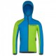 Montura SKYFALL LIGHT HOODY MAGLIA KID cielo/verde acido
