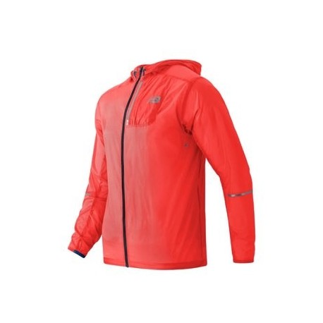 New Balance Lite Packable Jacket alpha orange