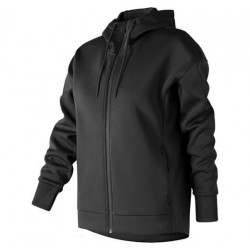 New Balance Sport Full Zip Hoodie donna black