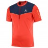 Salomon FAST WING HZ SS TEE M MEN fiery red/black