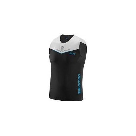Salomon S-LAB SENSE TANK M BLACK/WHITE