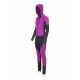 Montura SKISKY RACES 2 OVERALL WOMAN fuxia/celeste
