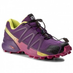 Salomon SPEEDCROSS 4 W cosmic purple/deep dalhia/gecko green