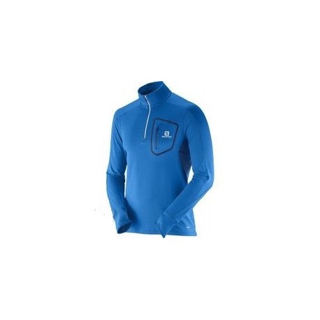 Salomon TRAIL RUNNER WARM LS ZP TEE M