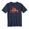 Patagonia BOYS' FLYING FISH COTTON/POLY T-SHIRT