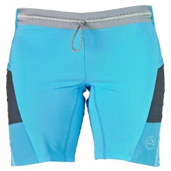 La Sportiva BLAZE TIGHT SHORT W MALIBLU BLUE/WHITE