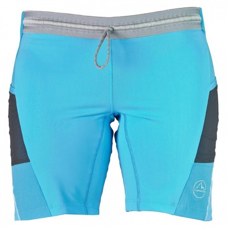 La Sportiva BLAZE TIGHT SHORT W MALIBLU BLUE/WHITE