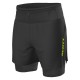 Scott PANTALONCINI SCOTT RC RUN HYBRID black/yellow