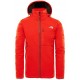 The North Face GIACCA SOFTSHELL CON CAPPUCCIO UOMO KABRU fiery red