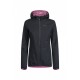 Montura SEASONAL HOODY JACKET WOMAN nero/malaga