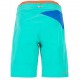 La Sportiva TX SHORT W ABBIGLIAMENTO DA ARRAMPICATA - DONNA aqua/marine blue